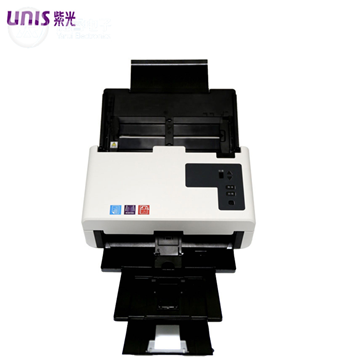 图片 紫光（UNIS）Q400扫描仪 A4高速双面自动进纸馈纸式