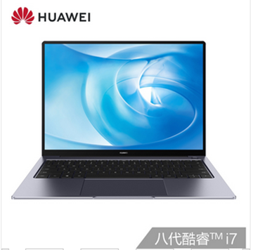 图片 华为(HUAWEI) MateBook 14 KLV-W29 全面屏轻薄笔记本电脑(i7-8565U/8G/512G SSD/MX250 2G独显/14寸 2K/第三方Linux版系统/全国联保二年/深空灰