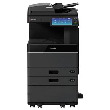 图片 东芝（TOSHIBA）复印机 （e-STUDIO3518A）A3黑白数码复合机 双面自动输稿器+原厂工作台