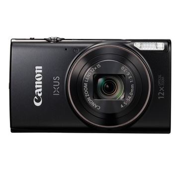 图片 佳能（Canon）IXUS 285 HS 数码相机 黑色（2020万像素 12倍光学变焦 25mm超广角 支持Wi-Fi和NFC）
