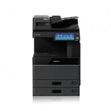 图片 东芝黑白激光数码复印机 DP-3518A（e-STUDIO3518A） A3幅面 35张/分钟 打印 复印 网络打印 彩色扫描 (含双面器+ 自动双面输稿器+ 双纸盒 )