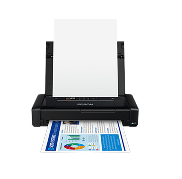 图片 爱普生（EPSON） 喷墨打印机 WF-110 A4彩色无线便携式打印机 内置电池/USB供电